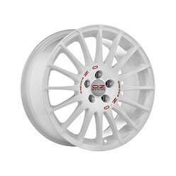 image of OZ Superturismo WRC White, Red Lettering